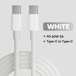 GIMIOU 60W USB Type C to USB C Cable PD QC 4.0 Quick Charge Original Data Cord Nylon Braid 3A Fast Charging for iPhone 16 15 MacBook iPad Samsung Xiaomi Vivo Tablets Laptops