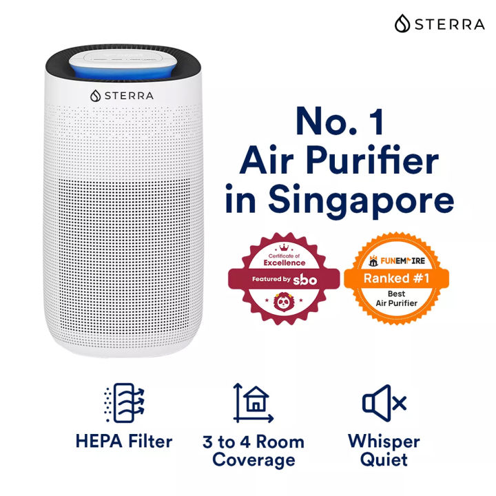 Sterra Breeze ™ Air Purifier Medical Grade HEPA 13 Air Filtration