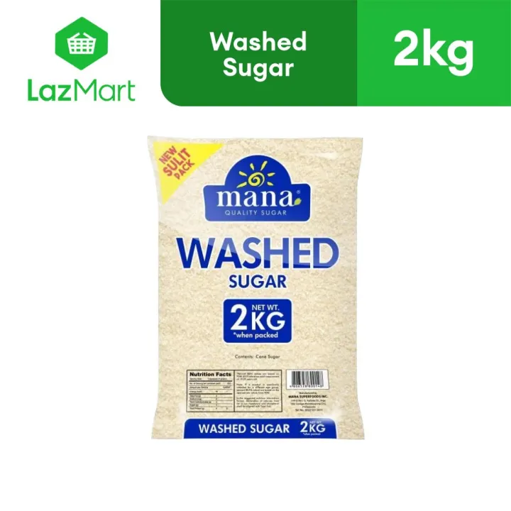 Mana Washed Sugar 2kg | Lazada Philippines