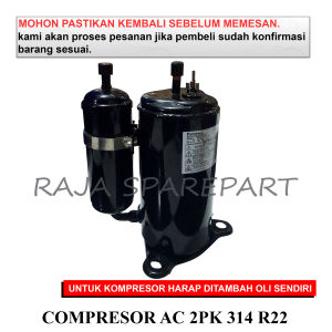 CA2 compresor air conditioner / KOMPRESOR / COMPRESSOR AC 2PK 314 (HARGA TERMASUK PACKING KAYU)