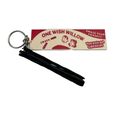 Wishing Willow Branch for Rituals 3d Printed Luck Talisman One Wish Willow Stick with Box – 3d Printed Breakable Luck Charm Spiritual Healing Snap Stick Romantic Wedding Gift Keepsake for Good