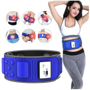 Massage Belt Belly Fat Burn Vibrate Weight Loss Body Fat Reduce Fitness Slimming Belt Slim Massager Vibration Belt EMS