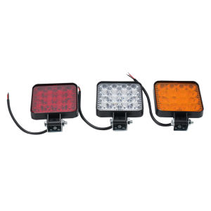 【EELHOE】 High Intensity 48W 16LED Cube Light Pod IP65 Waterproof For Reverse Daytime Running Off Road Tractor [Auto Parts][funny day]
