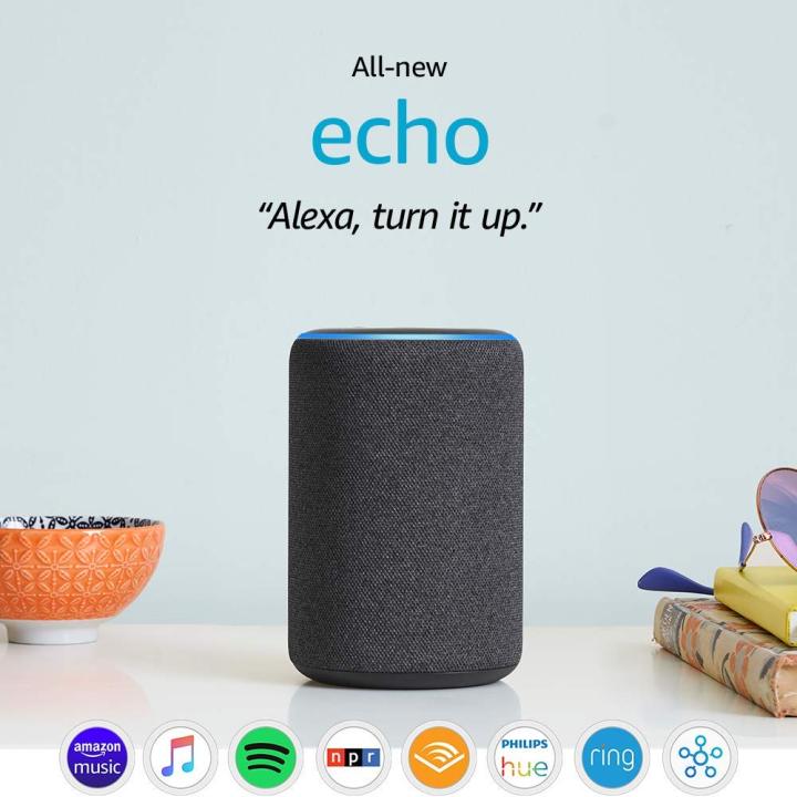 Echo 3rd Gen Echo Generation Smart speaker with Alexa
