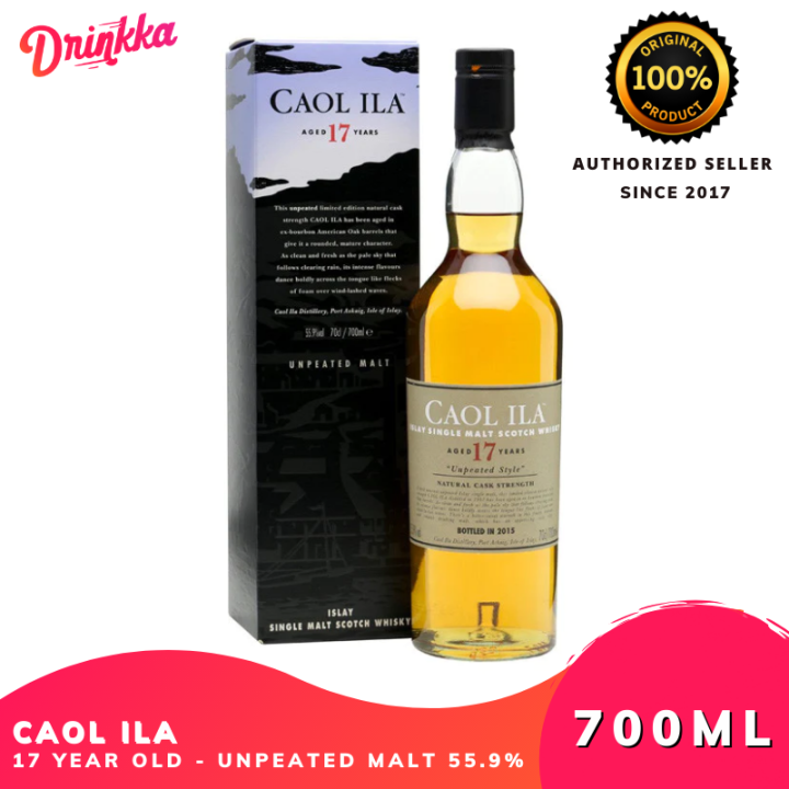 CAOL ILA 17年 Unpeated 700ml 2015 Caol ila 17 Year Old - Unpeated