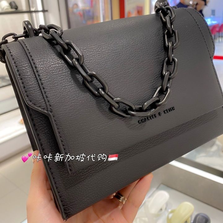 Charles and Keith Chain Bag Handbag Women Sling Bag Square Shoulder Bag Lazada PH