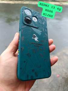 Casing Xiaomi Redmi 13 4G Nasa Astronot Printing Silikon Soft Case Handphone