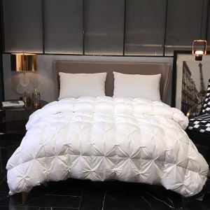 Chăn Lông Ngỗng Chống Lông Bông Không Ồn Chăn Lông Vũ Khách Sạn Ấm Áp Dày Dặn Chăn Mùa Đông 95 Chăn Mỏng Mùa Xuân Thu Lông Ngỗng Trắng