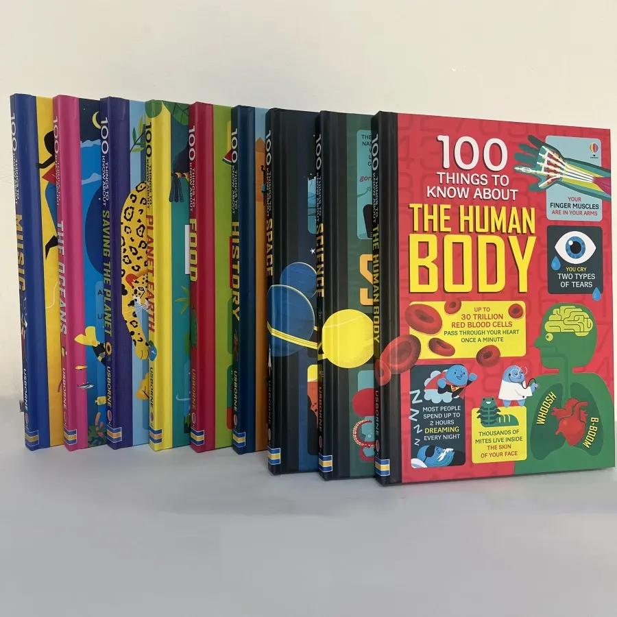 11 Books/Set Usborne 100 Things to Know About Science Space