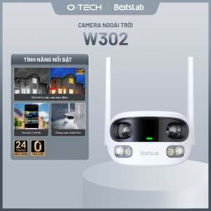 Camera IP ngoài trời 4MP Botslab W302 Fullcolor 2 ống kính