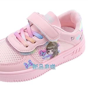 รองเท้าผ้าใบตาข่ายสีขาวสำหรับเด็กผู้หญิง 2025 รองเท้าผ้าใบเด็กใหม่ระบายอากาศฤดูใบไม้ผลิและฤดูร้อนสำหรับเด็กโต รองเท้ากีฬาแบบสบาย