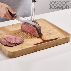 Joseph Joseph Cut Carve Bamboo Chopping Board