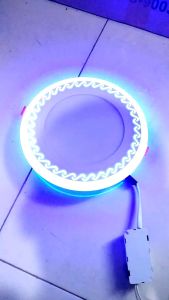 PROMO LAMPU DOWNLIGHT PUTIH BIRU BULAT MOTIF 6W 12W 18W LED PANEL PLAFON INBOW TANAM