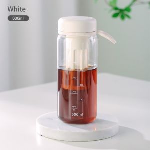 Monqiqi 600ml แก้วกาแฟชงเย็น ขวดชงกาแฟสกัดเย็น Cold Brewกาแฟชงเย็น มีตัวกรองสามารถชงชาได้