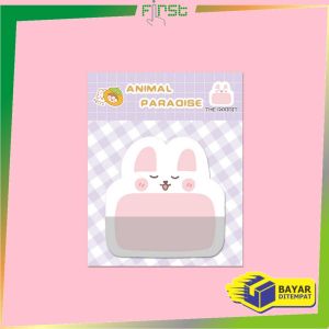 FH-A103 Sticky Notes Motif Hewan Isi 20 Lembar / Tempelan Kertas Catatan Memo Mini Sticky Note