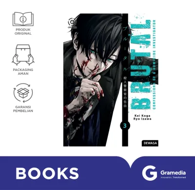 Komik Akasha: Brutal: Confession of a Homicide Investigator 03 (Kei Koga)
