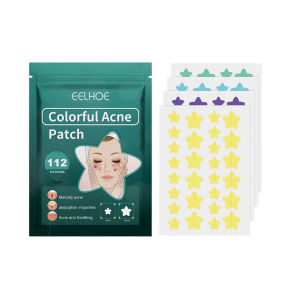 EELHOE Acne Patch Beauty Tool Star Shape Acne Concealer Facial Spot Repair Dimples Acne Spot Stickers Pimple Patch Acne Colorful Invisible Acne Removal Skin Care Stickers Concealer FaceSpot Beauty Makeup Tools