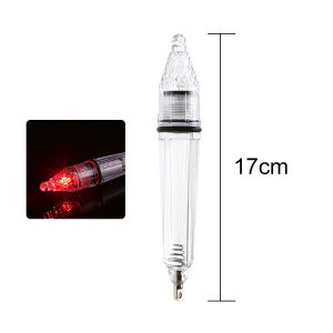 Fishing Light Underwater Signal Light Waterproof Torpedo Blinker Floating Fish Finders Night Warning Flash Lamp Fishing Net Lights