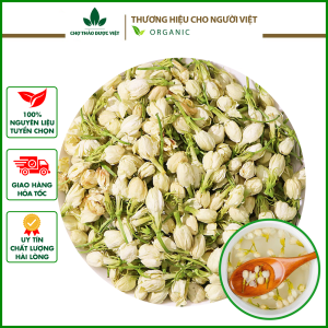 Hoa nhài sấy lạnh 500g trà lài nguyên bông nụ trắng thơm dùng pha trà ướp trà hương vị tự nhiên