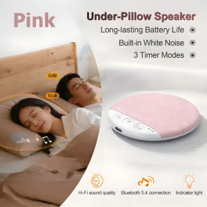 Pillow Sleep Aid Bluetooth Speaker Bluetooth 5.4 HIFI Sound Wireless Speakers Pillow Speaker for Deep Sleep