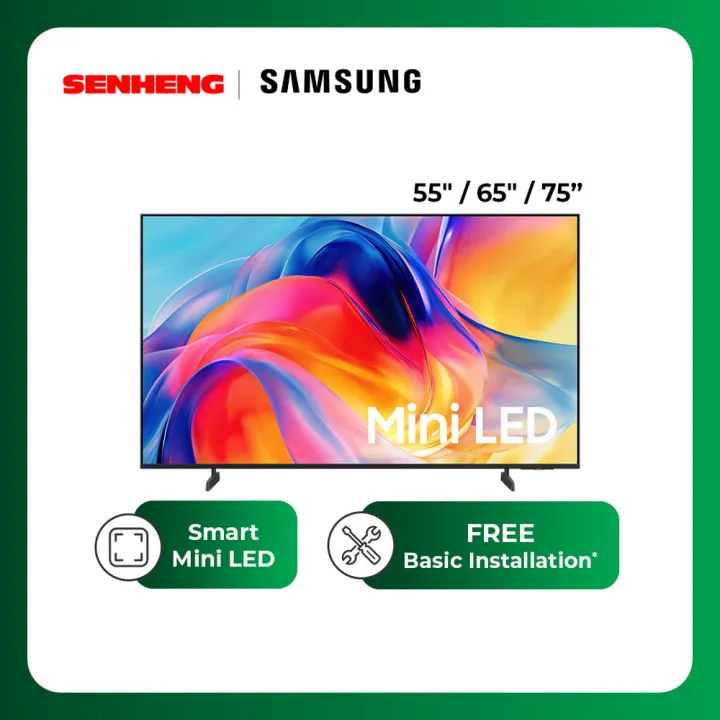 Samsung 50"/ 55'/65"/75" Mini LED M70H 4K Samsung Vision AI Smart TV (2026)
