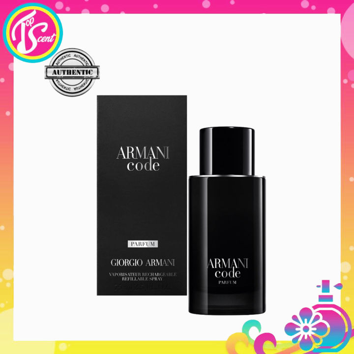 Giorgio Armani Armani Code Parfum for Men 75ml Lazada PH