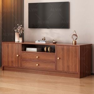 Tủ đa năng đựng đồ phòng kháchkhông gian lưu trữ lớn ứng dụng làm kệ tivi 2X Decor- 2X163