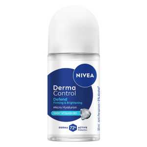 NIVEA DEO ROLL ON (50ML/50MLx2) - DERMA CONTROL DEFEND (MP)