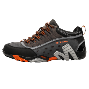 Fuguiniao รองเท้าเดินป่าแพลตฟอร์มใหม่รองเท้าผ้าใบกันลื่นสำหรับผู้ชายใส่กลางแจ้งกันน้ำระบายอากาศรองเท้ากีฬาเดินป่าคู่รองเท้าตั้งแคมป์สำหรับผู้ชาย (จัดส่งฟรี) 2022