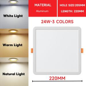 pin light ceiling lights Panel Lights LED Recessed Downlight for Living room Bedroom Bathroom Office 3 Colors Selectable