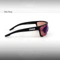SUNGLASSES KACAMATA UVEX SPORTSTYLE 707 CV BLACK MATT-LTM BLUE OUTDOOR. 
