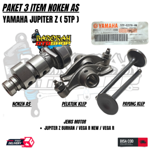 Paket 3 item noken as jupiter z + pelatuk klep + payung klep jupiter burhan / vega r new / f1zr