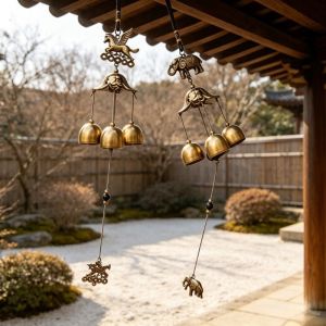 Wind Chime Bell Wind Door Garden Yard Bells Hanging Chime Peaceful Pegasus Prosperous Fortune Chime