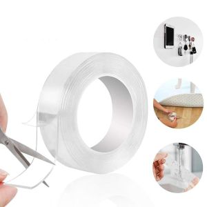 Nano Grip Tape Seamless Traceless Tape Double Sided Sticky Strips Nano Seamless Tape Adhesive Tape