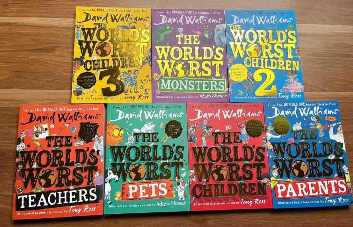 Sách nhập] The Worlds Worst Children - David Walliams - 7 Books