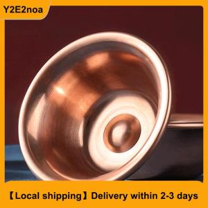 【Local shipping】 Pure Copper Water Supply Bowl Handmade Holy Water Bowl For Buddha Supplies Fine Polished Water Supply Bowl