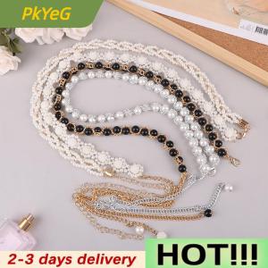 PkYeG Elegant Women  Belt Waist Chain Elastic Buckle  Chain Belt Female Clothing Accessories