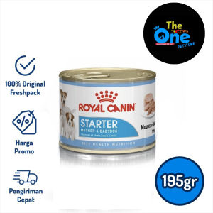 Dogfood Royal Canin Kaleng Starter Mother and Baby 195gr