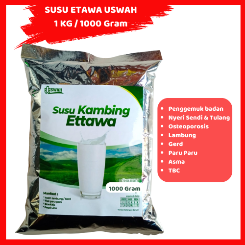 Susu Kambing Etawa Bubuk Asli Original 1 Kg USWAH