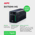 APC Back-UPS 750VA, 230V, AVR, 2 universal & 1 IEC outlets, BX750MI-MS. 