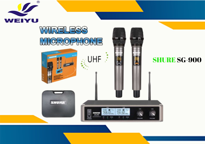 Shure SG 900 RECHARGEABLE UHF Wireless Microphone Lazada PH