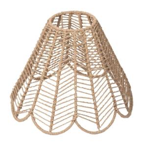 Unique Art Lampshades Paper Rope Rattan Lampshades Indoor Pendant Light Shade Suitable for Enhancing Modern Aesthetic