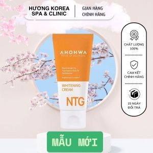 [Kèm Quà] Kem NTG Ahohwa Whitening Cream 50g – Dưỡng Trắng Da Giảm Sạm Nám Tàn Nhang Xóa Nhăn