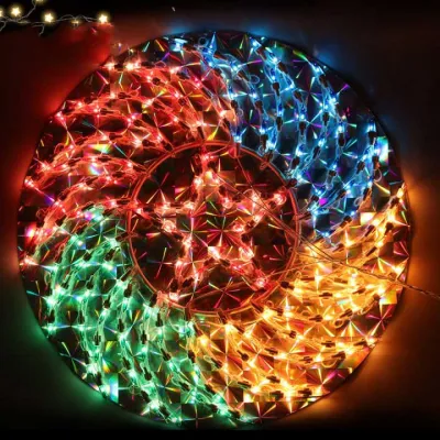 Christmas Lantern with LED Lights Christmas Flower Design Lantern Lights Christmas Tree Decoration Led Light for Home