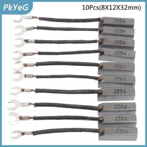 PkYeG 10pcs J204 Máy phát điện động cơ điện alternator phụ tùng bàn chải carbon