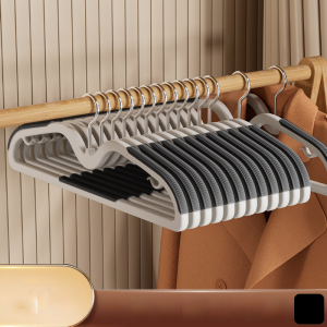 Multinational Anti-Slip Thick Hanger Household Clothes Hanger Rotatable Dry And Wet Dual Use