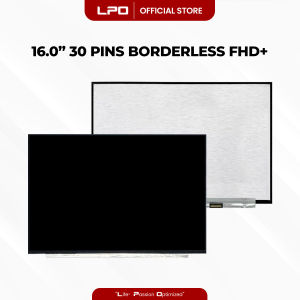 Laptop LCD Screen 16.0 inches 30 Pins FHD+ 1920 x 1200 Borderless B160UAN03.3
