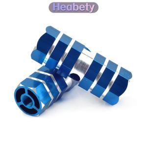 Heabety 2pcs nhôm M TB Xe Đạp Xe Đạp Một xle pedal chống trượt phía trước phía sau một xle chân PEGs xe đạp socle footrest đạp Phụ Kiện Xe Đạp