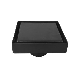 BAOKEMO Hidden Square Floor Drains SUS304 Stainless Steel Shower Drainer Anti-odor Shower Floor Drainer 10x10