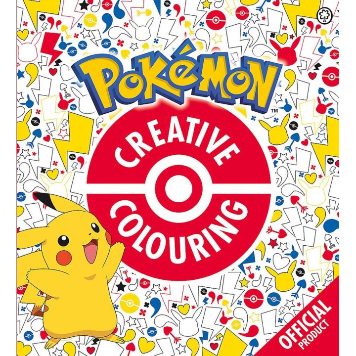 New ! The Official Pokemon Creative Colouring By (author) Pokemon ...